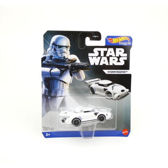 Hot Wheels Other - Hot Wheels Star Wars Stormtrooper Die-Cast Character Car Toy New